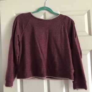 Button Shoulder Sweater